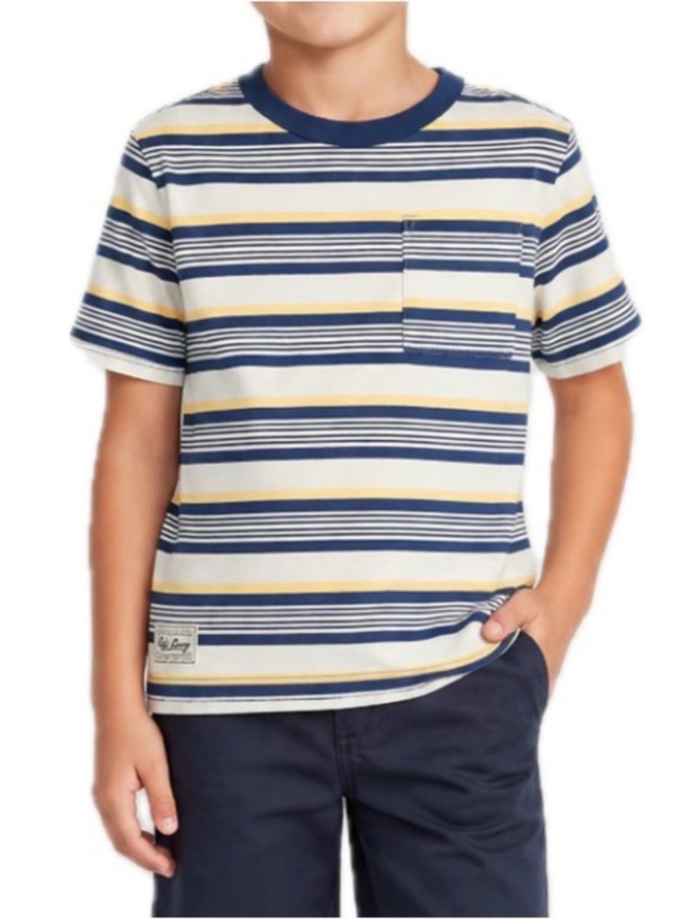 Old Navy Striped T-Shirt.‎ Boys M 8.